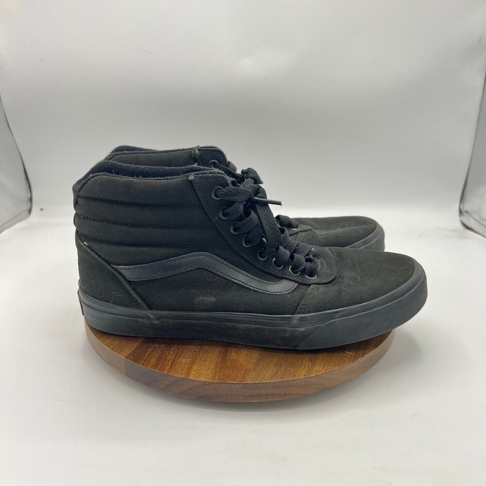 Vans Sk8-Hi Black High Top Sneakers Men's 8.5 Skate Shoes